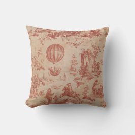 Toile de jouy  Illustration Cushion Kussen
