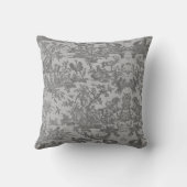 Toile de jouy  Illustration Cushion Kussen (Achterkant)