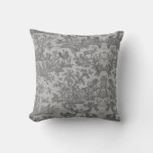 Toile de jouy Illustration Cushion Kussen (Voorkant)