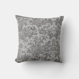 Toile de jouy  Illustration Cushion Kussen