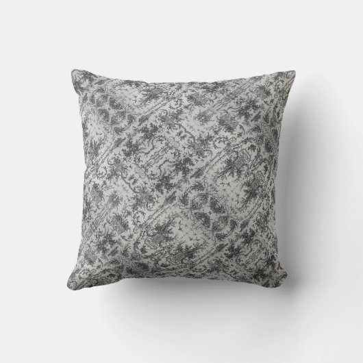 Toile de jouy  Illustration Cushion Kussen (Achterkant)