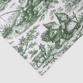 Toile de Jouy Kabouter Vloeipapier Tissuepapier (Detail)