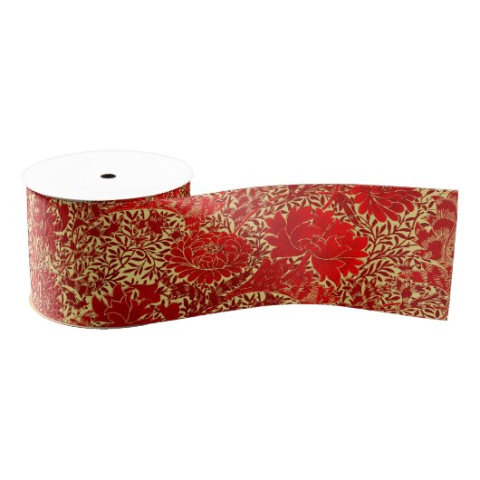 Toile de Jouy: klassiek en modern. Grosgrain Lint (Spoel)