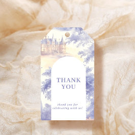 Toile de jouy Kunst bedankt Cadeaulabel