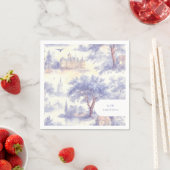 Toile de Jouy Kunst Servet (Insitu)