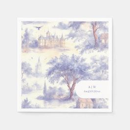 Toile de Jouy Kunst Servet