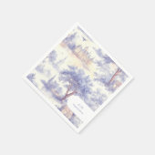 Toile de Jouy Kunst Servet (Hoek)