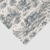 Toile de Jouy Landelijk Weefselpapier | elegant Tissuepapier (Detail)