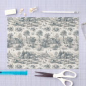 Toile de Jouy Landelijk Weefselpapier | elegant Tissuepapier (Craft)