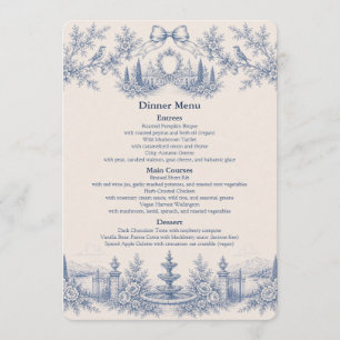 Toile de Jouy Locatie Verhaal Trouw Menu