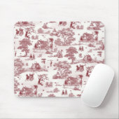 Toile De Jouy -  middag Muismat (Met muis)