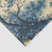 Toile de Jouy nog waterlandschap Tissuepapier (Detail)