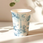Toile de Jouy Parijse stijl  elegant Papieren Bekers