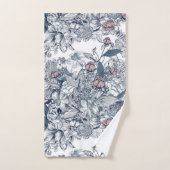 Toile-De-Jouy Patroon Bad Handdoek (Handdoek)