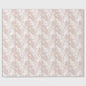 Toile-De-Jouy Patroon Bruiloft  Cadeaupapier (Vlak)