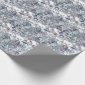 Toile-De-Jouy Patroon Bruiloft Cadeaupapier (Hoek)