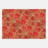 Toile de Jouy patroon. Inpakpapier Vel (Voorkant)