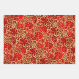 Toile de Jouy patroon. Inpakpapier Vel