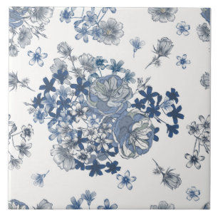 Toile-De-Jouy-patroon  Tegeltje