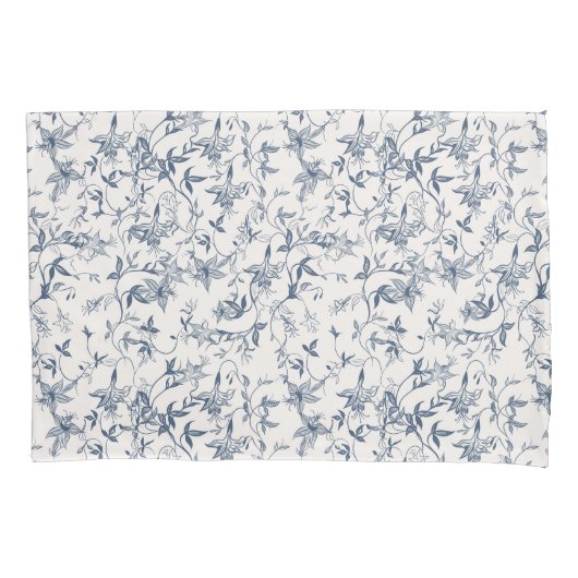 Toile De Jouy Pattern Kussensloop (Voorkant)