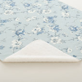 Toile De Jouy Peonies Sherpa Deken (3/4)