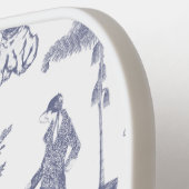 Toile De Jouy Pickleball Paddle (Links Detail)