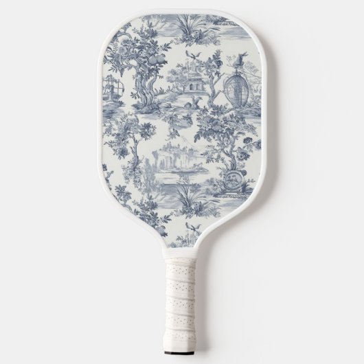 Toile de Jouy Pickleball Paddle (Achterkant)