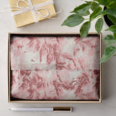 Toile De Jouy Rode Franse Cottage Landschap Tissuepapier (Geschenk)