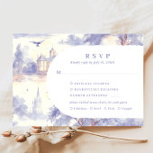 Toile de jouy RSVP Response Card