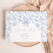 Toile de Jouy Safari Baby shower Gastenboek