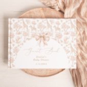 Toile de Jouy Safari Boho Baby shower Gastenboek