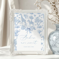 Toile de Jouy Safari Franse baby's zijn schattig