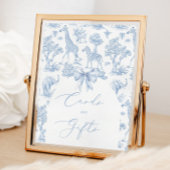 Toile de Jouy Safari Franse Kaarten en geschenken Poster