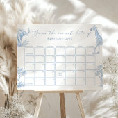 Toile de Jouy Safari Guess de uitgerekende datum k Poster