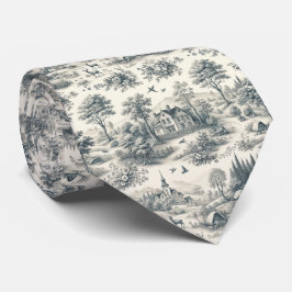 Toile de Jouy Stropdas op het platteland | Classic