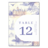 Toile de jouy Tafelnummerkaart Kaart (Voorkant)