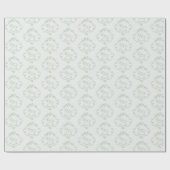 Toile de Jouy Teddy  Rocking horse Sage Cadeaupapier (Vlak)