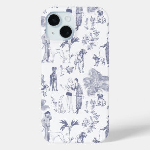 Toile De Jouy Telefoonhoesje iPhone 15 Case