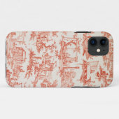 Toile de Jouy, ter illustratie van de processen va Case-Mate iPhone Case (Achterkant (horizontaal))