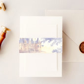 Toile de jouy uitnodigingen wikkel