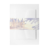 Toile de jouy uitnodigingen wikkel (Voorkant Voorbeeld)