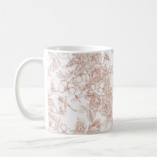 Toile-De-Jouy Vintage Frans Huwelijkspatroon Koffiemok