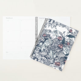 Toile-De-Jouy Vintage Frans Patroon Planner
