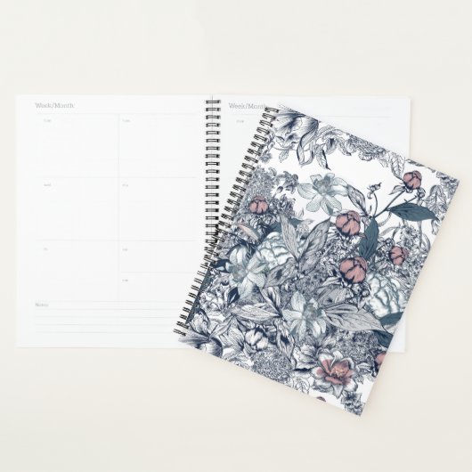 Toile-De-Jouy Vintage Frans Patroon Planner (Display)