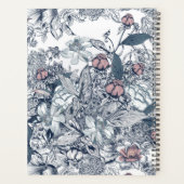 Toile-De-Jouy Vintage Frans Patroon Planner (Achterkant)