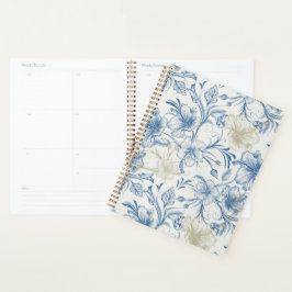 Toile-De-Jouy Vintage Frans Patroon Planner