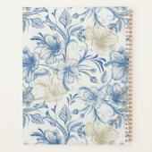 Toile-De-Jouy Vintage Frans Patroon Planner (Achterkant)