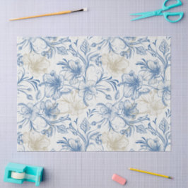 Toile-De-Jouy Vintage Frans Patroon Tissuepapier