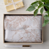 Toile-De-Jouy Vintage Frans Patroon Tissuepapier (Geschenk)