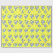 Toile de Jouy Wrapping Paper Cadeaupapier (Vlak)